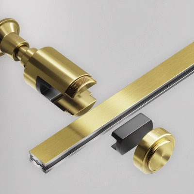 Uchwyt ścienny Wall pojedynczy Flarity TRA155CW-S1-BS Maytoni