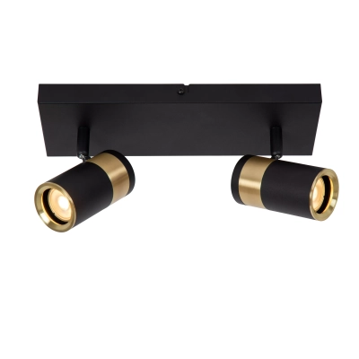GORIK - Plafon Spot - 2xGU10 - Black 53909/02/30 Lucide