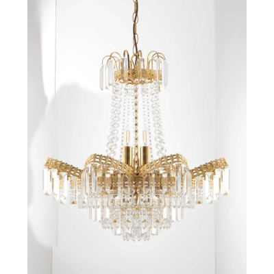 lafabryka.pl Lampa wisząca Adagio 9LT Pendant 96819-GO ENDON