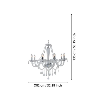 BASILANO 1 Lampa wisząca 39101 EGLO