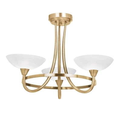 lafabryka.pl Lampa sufitowa Cagney 3LT Semi Flush CAGHEY-3AB ENDON