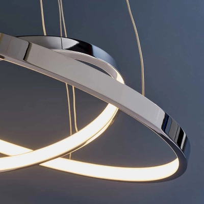lafabryka.pl Lampa wisząca KLINE 2 RING PENDANT KLINE-2CH ENDON