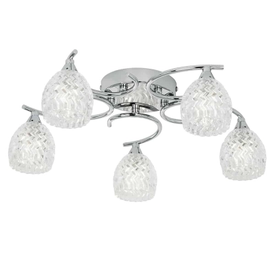 lafabryka.pl Lampa sufitowa Boyer 5LT Semi Flush BOYER-5CH ENDON