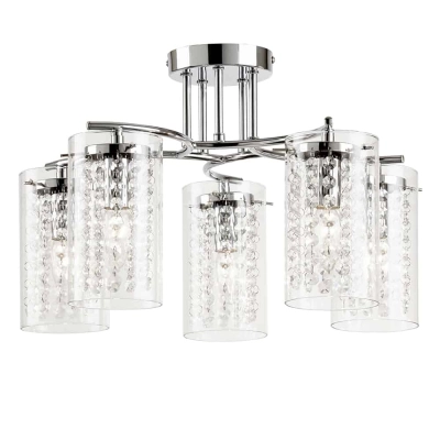 lafabryka.pl Lampa sufitowa Alda 5LT Semi Flush ALDA-5CH ENDON