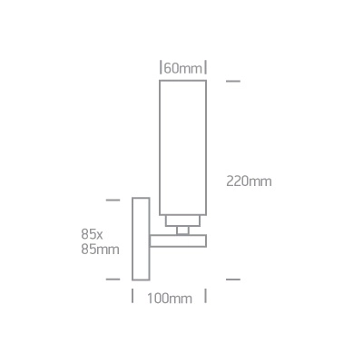 Kinkiet Mirror Lights 60106/C ONE LIGHT