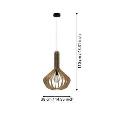 lafabryka.pl VELASCO Lampa wisząca 900152 EGLO