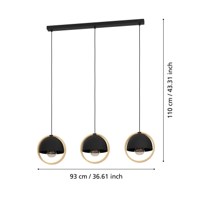 CALLOW Lampa wisząca 43756 EGLO