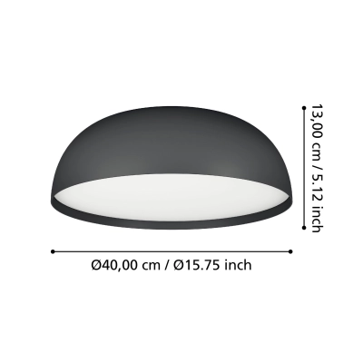 TOLLOS-Z oprawa sufitowa 900406 EGLO