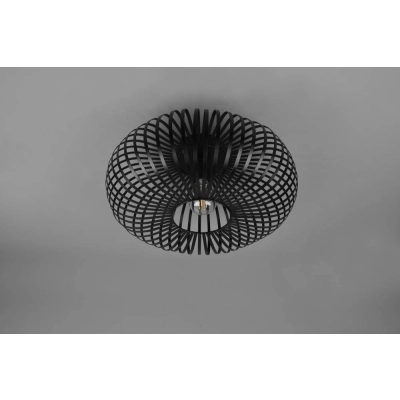 lafabryka.pl Lampa sufitowa czarna 40 cm JOHANN 606900132 TRIO
