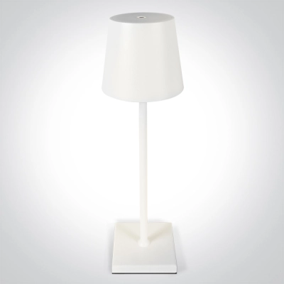 WHITE 3,5W RGB+WW TABLE LAMP RECHARGEABLE USB SOCKET IP54 DIMMABLE 61082/W/RGBW ONE LIGHT