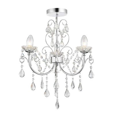 lafabryka.pl Lampa sufitowa Tabitha 3LT Semi Flush 61251 ENDON