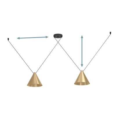 NARICES 1 Lampa wisząca 900843 EGLO