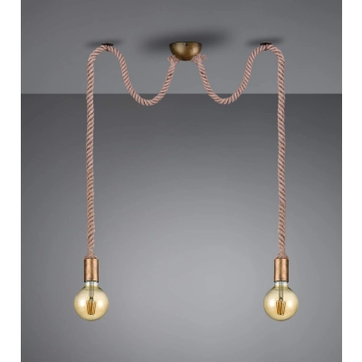 lafabryka.pl Lampa wisząca ROPE – 310100204 excl. 2x E27 · max. 60W TRIO