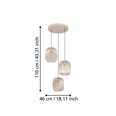 ROMAZZINA Lampa wisząca 900687 EGLO