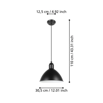 PRIDDY Lampa wisząca 43878 EGLO