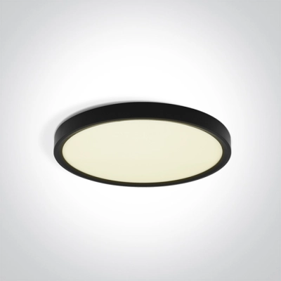 BLACK PLAFON 18W CCTV IP20 230V 62006/B/V ONE LIGHT