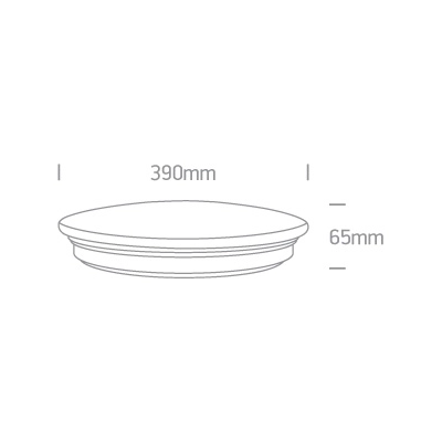 The LED Plafon Range 62026B/W ONE LIGHT
