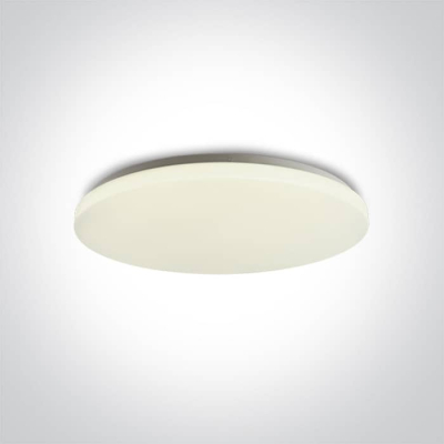 lafabryka.pl Nilus 62026D/W/C biały plafon slim LED 50W 4000K 230V; nieściemnialny zasilacz LED w komplecie ONE LIGHT