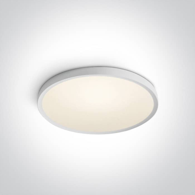 lafabryka.pl Afroxilia 62152/W/C biały plafon LED 4000K 40W; nieściemnialny zasilacz LED w zestawie ONE LIGHT