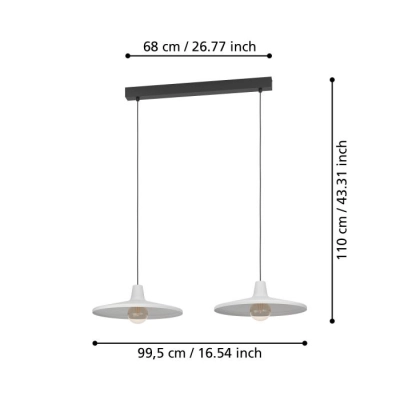 MINIERE Lampa wisząca 900834 EGLO
