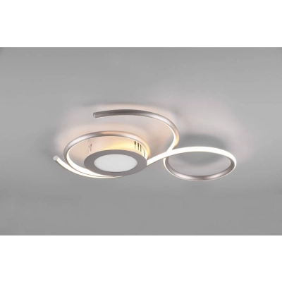 lafabryka.pl Lampa sufitowa LED nikiel JIVE 623410207 TRIO
