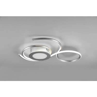lafabryka.pl Lampa sufitowa LED nikiel JIVE 623410207 TRIO