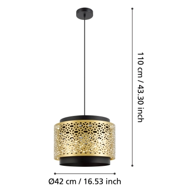 SANDBACH Lampa wisząca 43981 EGLO