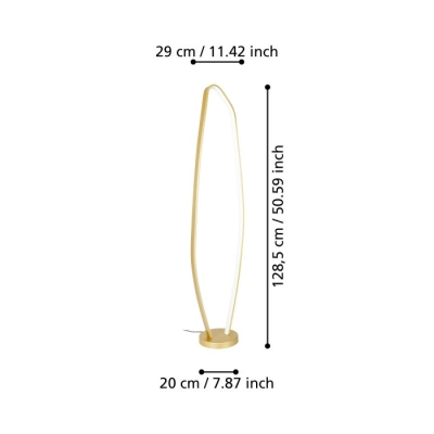 VALLEROSA Lampa podłogowa 900919 EGLO