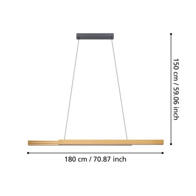 MONTEBUONO Lampa wisząca 390369 EGLO