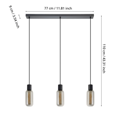 MAIONE Lampa wisząca 901005 EGLO