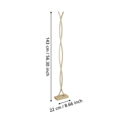 LASANA 4 Lampa podłogowa 901107 EGLO