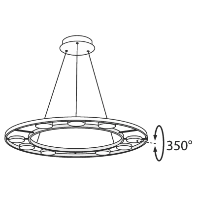 lafabryka.pl Lampa wisząca Fad MOD070PL-L63B3K Maytoni