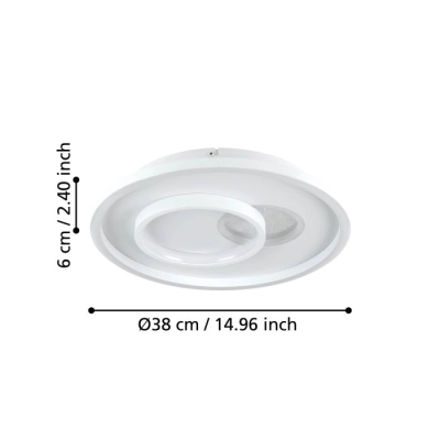 TIRIOLO lampa ścienna / sufitowa 901246 EGLO
