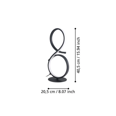 SERPINS Lampa stołowa 901269 EGLO