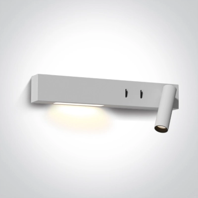 Kinkiet Reading Spots Aluminium 65146A/W/W ONE LIGHT