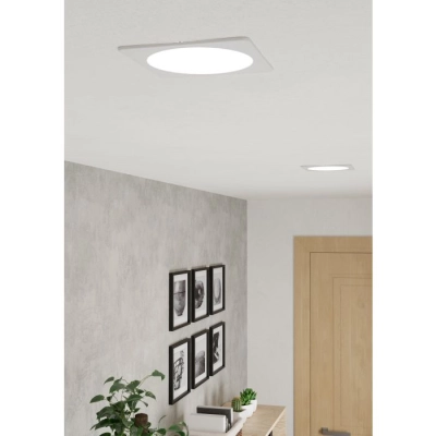 FUEVA 6 Oprawa wpuszczana LED 10,5W 2700/4000/6500K biała 16,6 cm 901401 EGLO