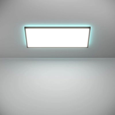 ROVITO-Z oprawa sufitowa Plafon LED 57x30cm IP44 RGB+TW Czarny prostokątny 901469 EGLO