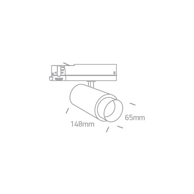Reflektor The Zoomable Range 65650AT/B/W ONE LIGHT