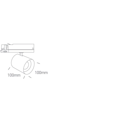 Reflektor The Dimmable Track Light 65660BTT/B/C ONE LIGHT