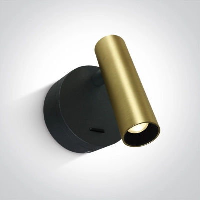 Kinkiet Reading Spots 65738/BBS/W ONE LIGHT