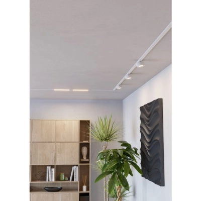 TPLUS FLAT LIGHT panel LED do systemu szynowego Track Plus biały 901708 EGLO