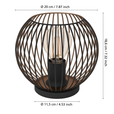 ALMANZORA Lampa stołowa 901872 EGLO