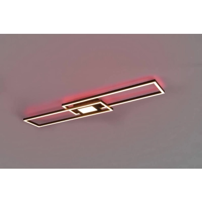 lafabryka.pl Lampa sufitowa LED czarna GANADO 670710532 TRIO