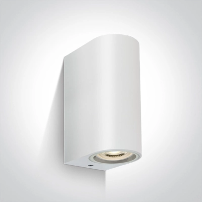 The GU10 Outdoor Cylinder Lights ABS+PC IP65 67142G/W ONE LIGHT