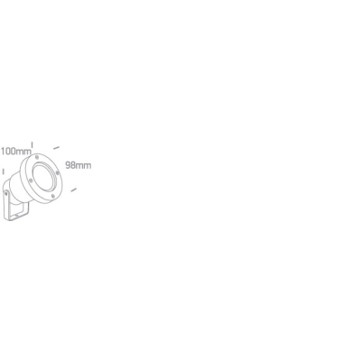 Reflektor GU10 Garden Spots IP65 67202G/B ONE LIGHT