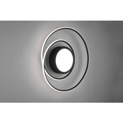 lafabryka.pl Lampa sufitowa LED czarna YAVA 672310232 TRIO