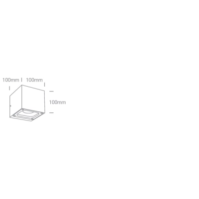 lafabryka.pl The Cube Wall Lights 67524A/AN/W ONE LIGHT