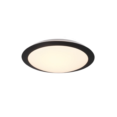 lafabryka.pl Plafon LED czarny IP44 UMBERTO 680310132 TRIO