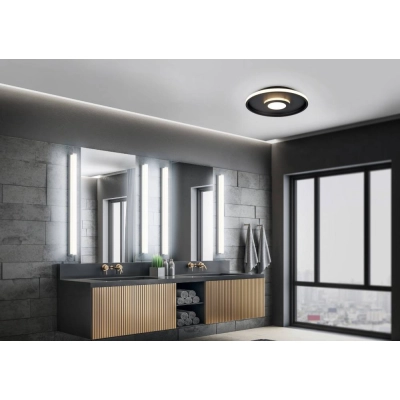 lafabryka.pl Plafon czarny IP44 ASCARI 680819332 TRIO
