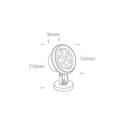 lafabryka.pl The LED Underwater Range Stainless steel 69064C/C ONE LIGHT